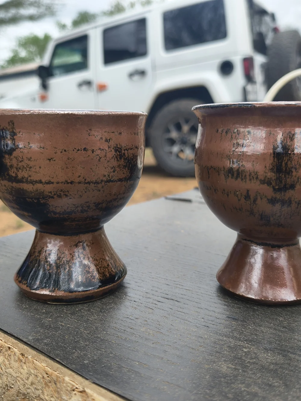 Pottery Goblets - Picture 2 of 5